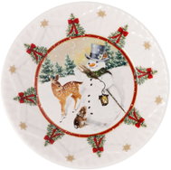 VILLEROY & BOCH TOY'S FANTASY Christmas Bowl Snowman with Animals - Small Bowl