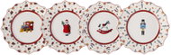VILLEROY & BOCH Sada vánočních talířů TOY'S DELIGHT Anniversary 4 ks - Set of Plates