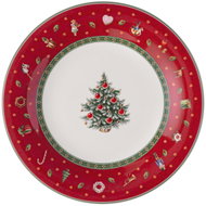 VILLEROY & BOCH TOY'S DELIGHT SPECIALS Christmas Dessert Plate, red, 21cm - Plate