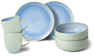 VILLEROY & BOCH Porcelánová snídaňová sada z kolekce Crafted Blueberry 6 ks - Dish Set