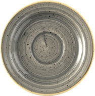 Churchill Stonecast Peppercorn Grey Saucer, 12 pcs - Saucer