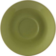 Lilien Saucer Espresso Mocca Daisy 12 cm green - Saucer