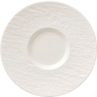Villeroy & Boch Manufacture Rock Coffee saucer 15,5 cm, white, 6 pcs - Saucer