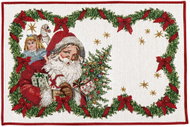 VILLEROY & BOCH Vánoční textilní prostírání Toy's Fantasy Santa, 32 x 48 cm - Placemat