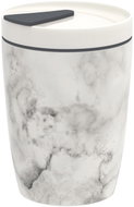 VILLEROY & BOCH TO GO MARMORY Porcelain Thermal Mug with Lid, 0.29L - Thermal Mug