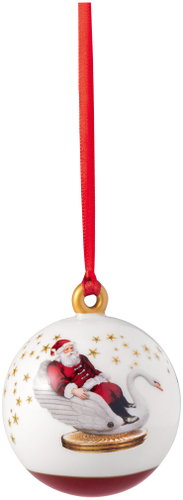 VILLEROY & BOCH Christmas Decoration Annual Christmas Edition 2024 Bauble - Christmas Ornaments - Main image