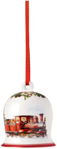 VILLEROY & BOCH Annual Christmas Edition 2025 Bell Ornament - Christmas Ornaments - Main image