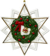 VILLEROY & BOCH Vánoční ozdoba z kolekce Christmas classics 2024 Hvězda - Christmas Ornaments