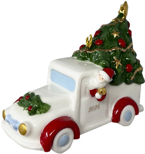 VILLEROY & BOCH Christmas Decoration from the Christmas Classics 2024 Collection Pick-up with Tree - Christmas Ornaments - Main image