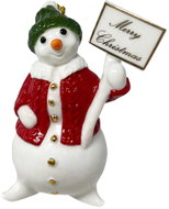 VILLEROY & BOCH Vánoční ozdoba z kolekce Christmas classics 2024 Sněhulák - Christmas Ornaments