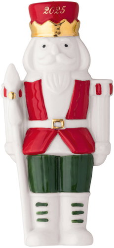 VILLEROY & BOCH Christmas Decoration from the Christmas Classics 2025 Collection – Nutcracker - Christmas Ornaments - Main image