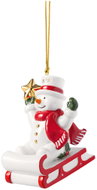 VILLEROY & BOCH Vánoční ozdoba z kolekce Christmas classics 2025 Sněhulák - Christmas Ornaments