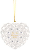 VILLEROY & BOCH Vánoční ozdoba z kolekce Christmas classics 2025 Srdce - Christmas Ornaments