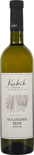 VINAŘSTVÍ KUBÍK Pinot Gris Late Harvest 750ml - Wine - Main image
