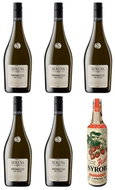 TERRA SERENA Gift Set Bellini 5x 0,75l + Kilt Syrob Strawberry - Sparkling Wine