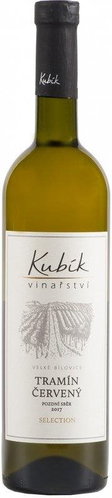 WINERY KUBIK Red Tramin late harvest 2020 0,75l - Wine - Main image