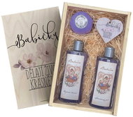Wooden gift box - Grandmothers make life more beautiful - Cosmetic Gift Set