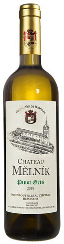 CHATEAU MĚLNÍK Pinot Gris, Late Harvest 2018, 750ml - Wine - Main image
