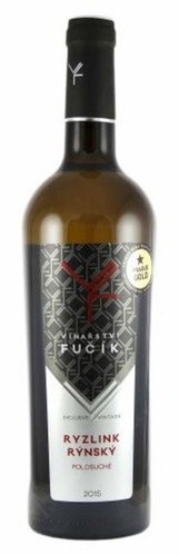 VINAŘSTVÍ FUČÍK Riesling Late Harvest Exclusive 2017 750ml - Wine - Main image