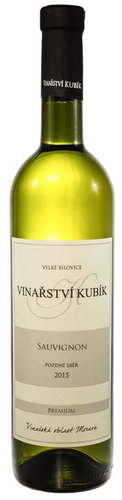 KUBÍK WINERY Sauvignon late harvest 2015 750 ml - Wine - Main image