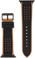 Vince Camuto Men's Leather Strap for Apple Watch 42/44/45 mm WV/1009BKBC42 - Watch Strap