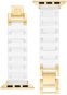 Anne Klein Řemínek keramický bílý pro Apple Watch 38/40/41 mm WK/1010GPWT38 - Řemínek