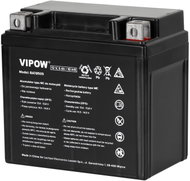 Vipow BAT0505 Motocyklový akumulátor typ MC 12 V, 5 Ah - Rechargeable Battery