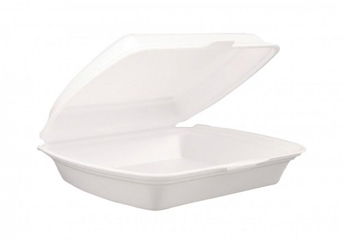 Vikpap Menubox XPP one-piece 245 × 195 × 70 mm, 250 pcs - Disposable Food Containers - Main image