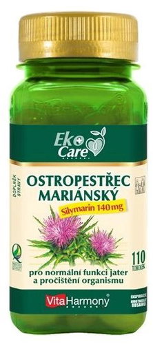 VitaHarmony Ostropestřec mariánský 110 tablet - Dietary Supplement - Main image