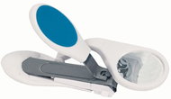 Vitility Nail Clippers for Seniors with Magnifying Glass and Lighting - Nail Clippers