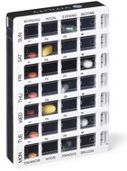Vitility Medicine Case with Dispenser for the Whole Week - Pill Dispenser