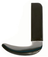 Vitility Knife with Vertical Handle and Rounded Blade - Knife