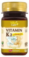 VitaHarmony Vitamin K2 MK-7 + D3, 60 capsules - Vitamin K2