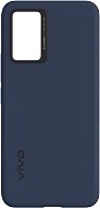 Vivo V21 5G Silicone Cover, Dark Blue   - Phone Cover