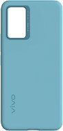 Vivo V21 5G Silicone Cover, Light Blue - Phone Cover