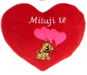 Vizopol Srdce miluji tě 30 cm - Polštář