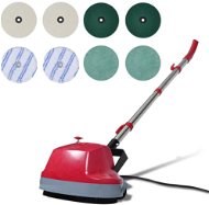 Čistič podláh vidaXL 5 v 1 Stroj na čistenie a leštenie podlahy s dvojitou hlavou - Podlahová myčka