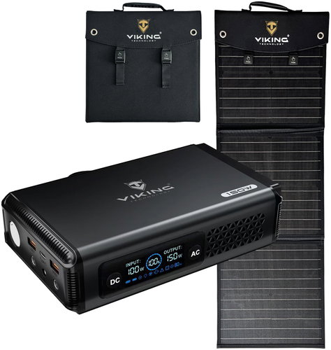 Viking VALI150 a solární panel Viking L60 PD - Power Bank - Main image