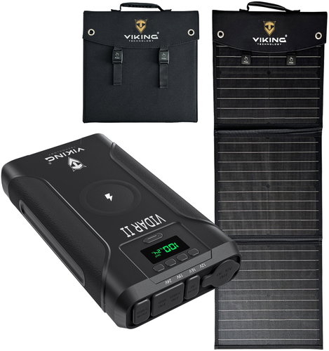 Viking VIDAR II a solární panel Viking L60 PD - Power Bank - Main image