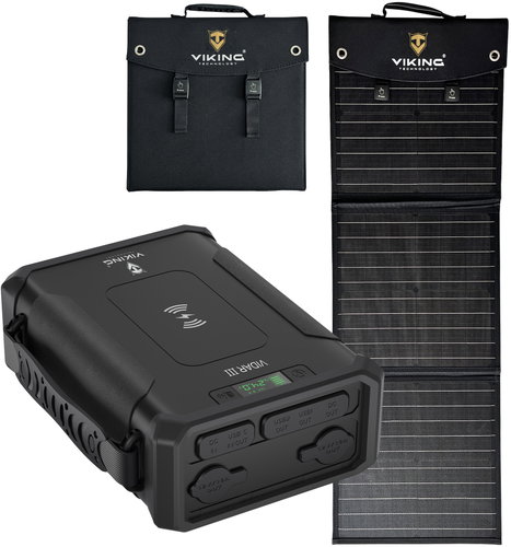 Viking VIDAR III a solární panel Viking L60 PD - Power Bank - Main image