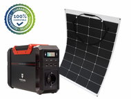 Viking Set VIKING SB500 Battery Generator and VIKING LE110 Solar Panel - Charging Station