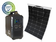 Viking Set VIKING TITAN 2000 Battery Generator and VIKING LE110 Solar Panel - Charging Station