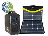 Viking Set VIKING TITAN 2000 Battery Generator and VIKING L110 Solar Panel - Charging Station