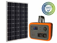 Viking Set VIKING AC600 Battery Generator and VIKING SCM120 Solar Panel - Charging Station