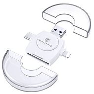VIKING V4 USB 3.0 4 v 1 biela - Čítačka kariet