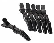 Novon Professional Croco klipsy do vlasů, sada 6 ks - Sponky do vlasů