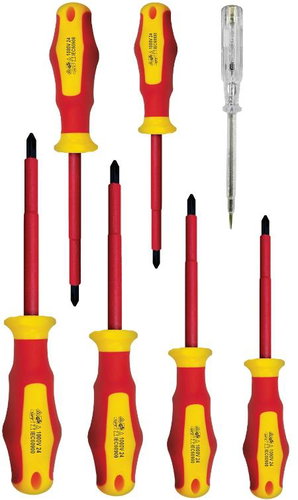 VELAMP CF170 7darab, szigetelt VDE - Csavarhúzó készlet - Fő fotó