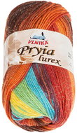 BELLATEX Yarn Pryia lurex 100 g - 323 red, yellow, blue, green - Yarn