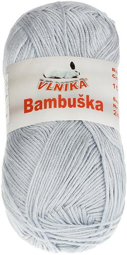 BELLATEX Yarn Bamboo 50 g - 15 light grey - Yarn - Main image