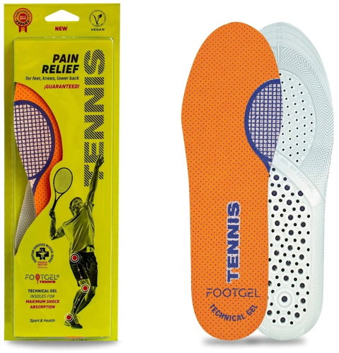 Footgel Gel shoe insoles TENIS with scent - eucalyptus, size 43-47 - Shoe Insoles - Main image